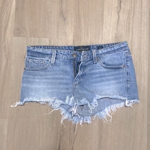Lucky brand frayed shorts